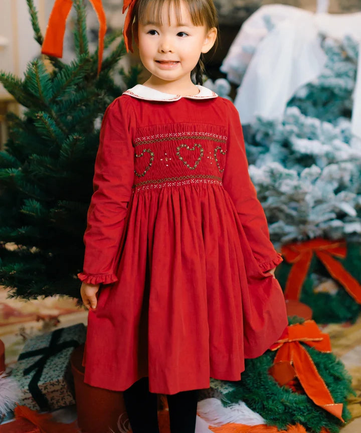 Antionette Paris Sarah Ruby Smocked Dress