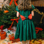 Antionette Paris Perla Green Smocked Dress