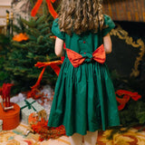 Antionette Paris Perla Green Smocked Dress