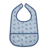 Apple of My Isla The Wipe It Bib- Flies