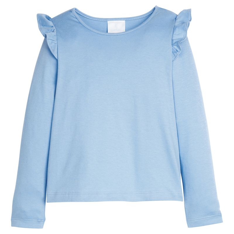 Little English Tilly Top- Light Blue