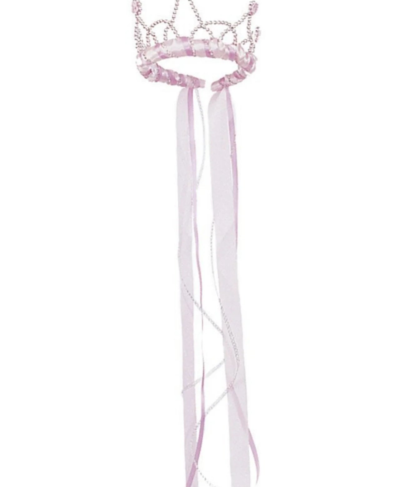 Great Pretenders Ribbon Tiara- Light Pink