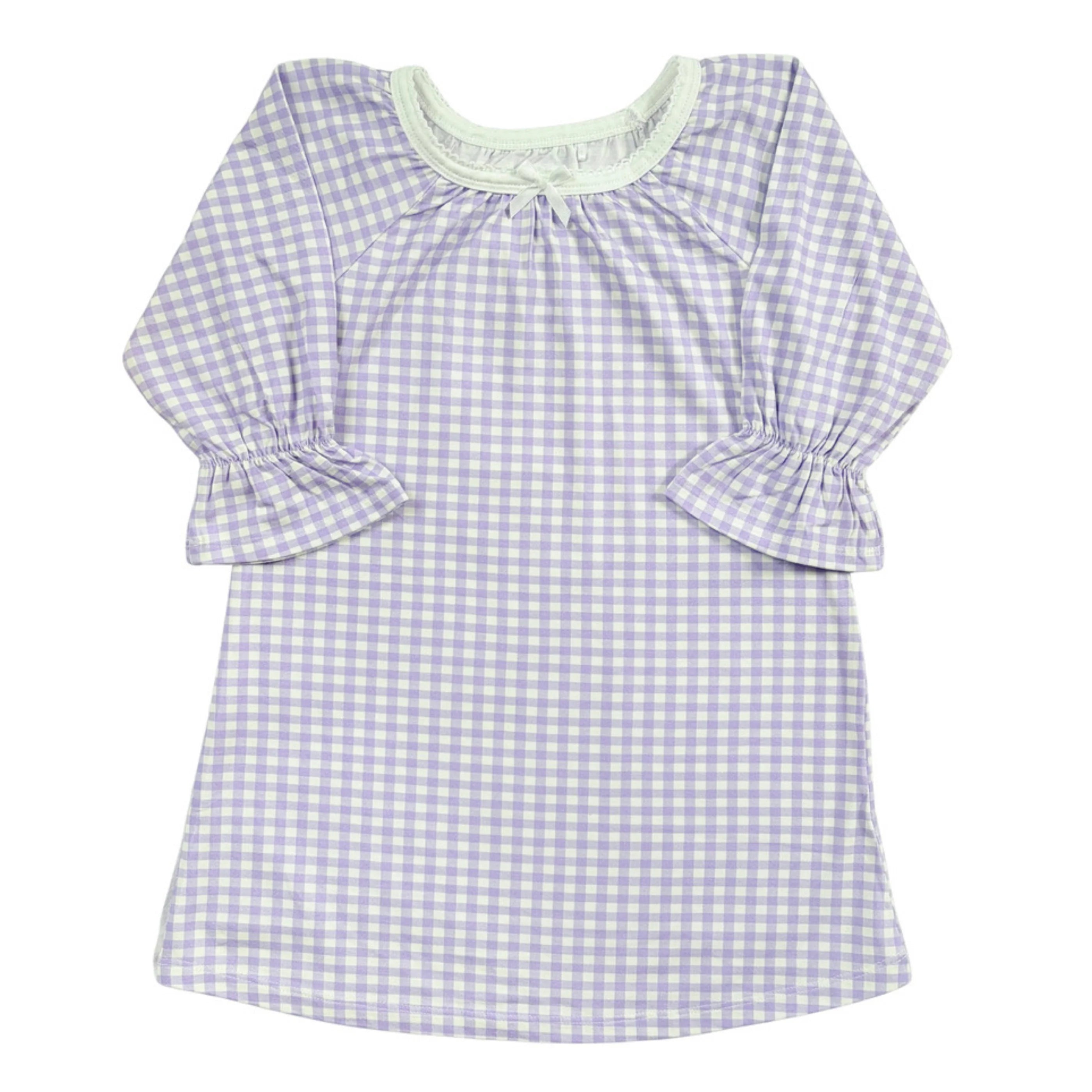 Goodnight Caroline The Grace- Lavender Gingham