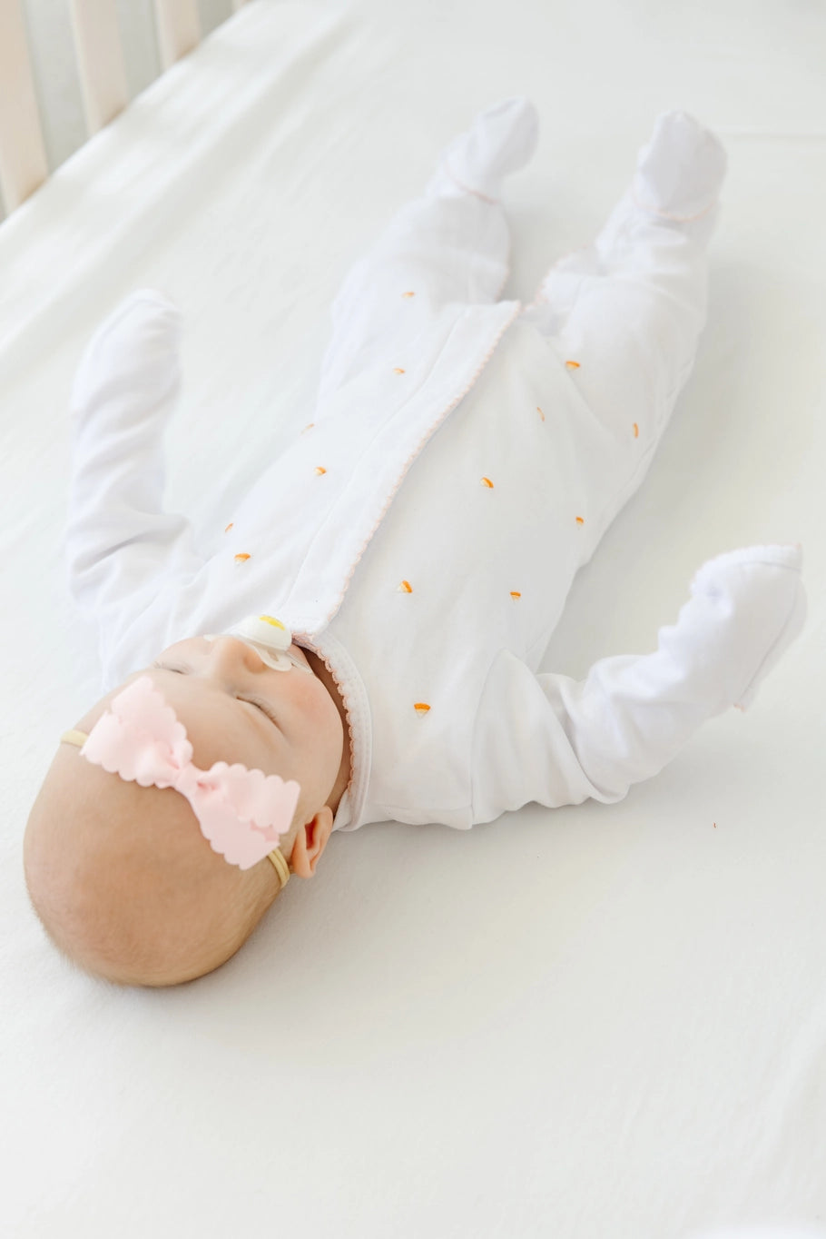 Winn and William Candy Corn Footie