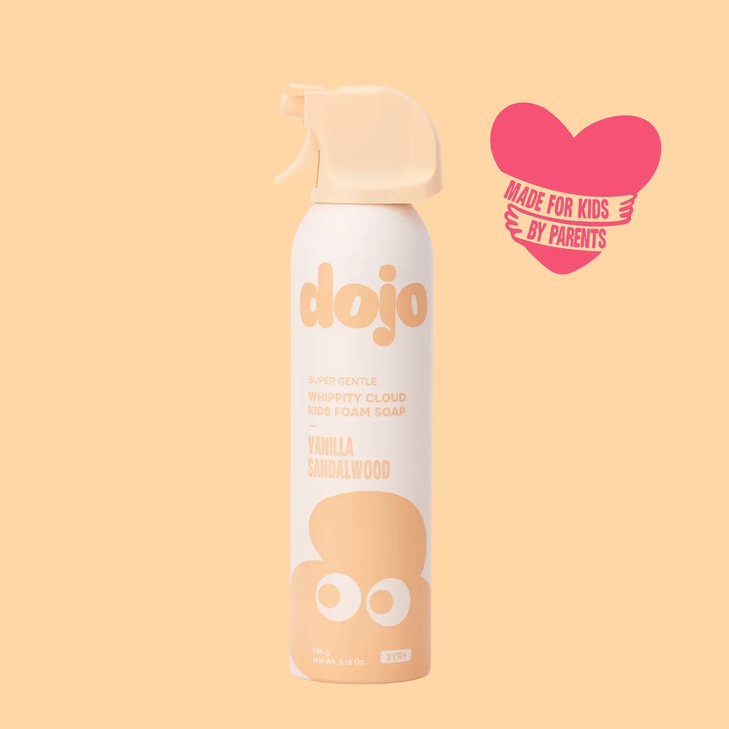 Dojo Whippity Cloud Kids Foaming Soap- Vanilla Sandalwood
