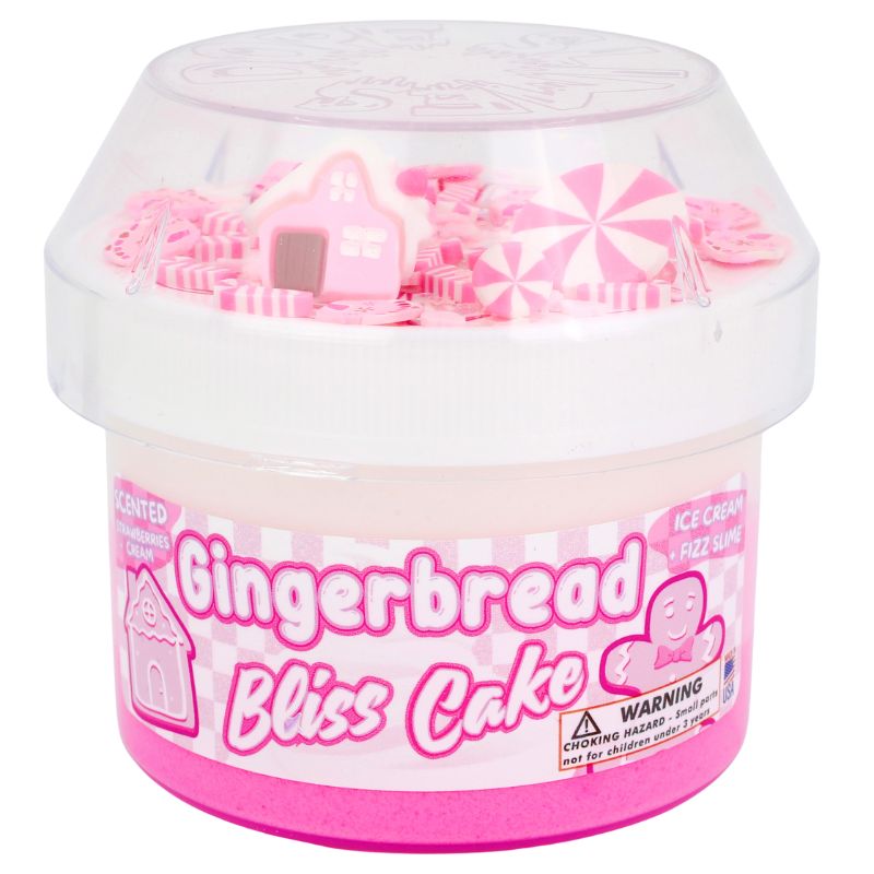 Dope Slimes Gingerbread Bliss Cake Slime