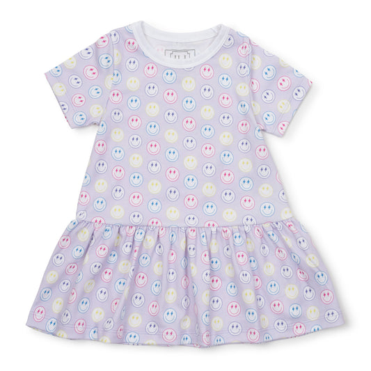 Lila and Hayes Lottie Girls' Dress - Preppy Smiles