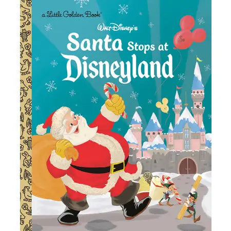 Penguin Random House Santa Stops at Disneyland