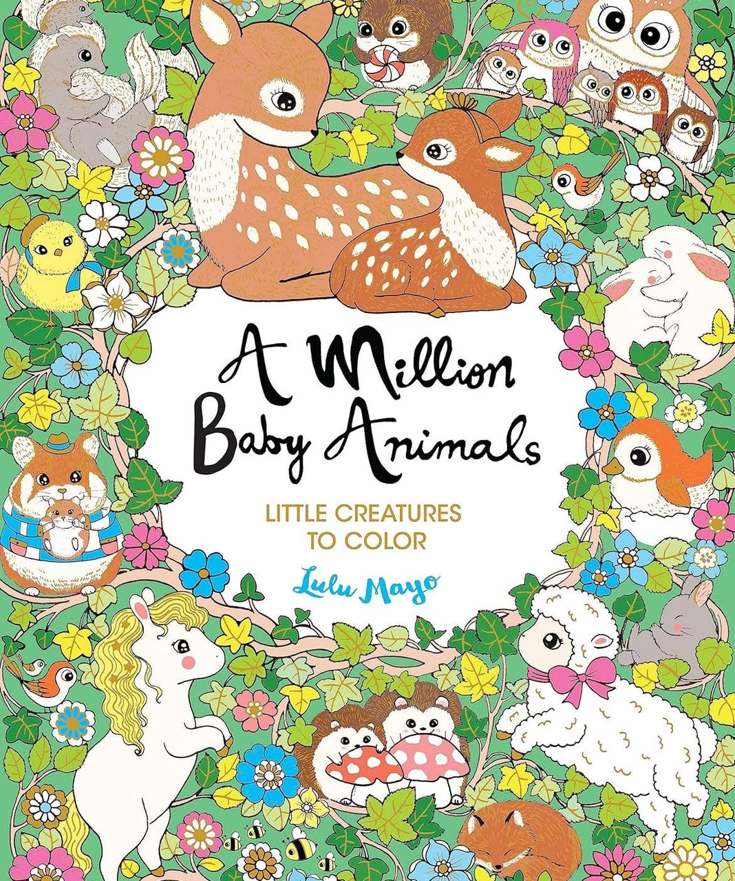 Hachette Books A Million Baby Animals Coloring Book 