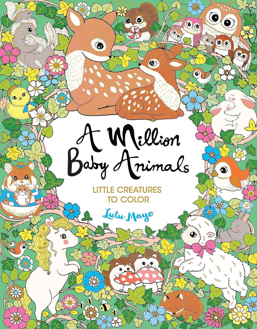 Hachette Books A Million Baby Animals Coloring Book 