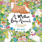 Hachette Books A Million Baby Animals Coloring Book 