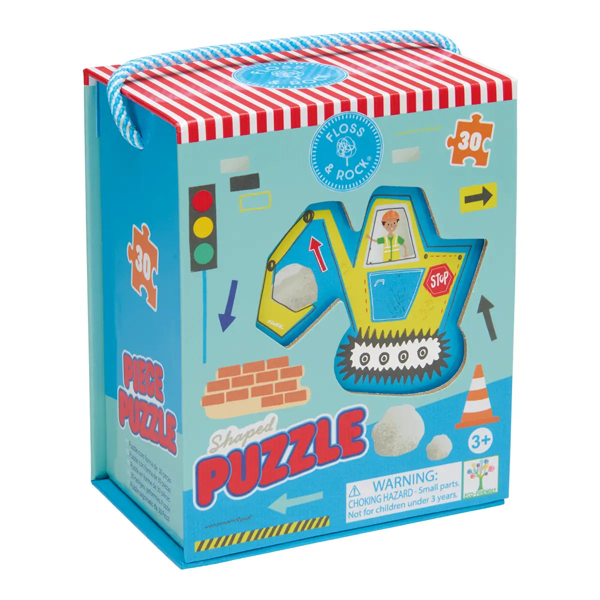 Floss & Rock Construction 30 Piece Jigsaw Puzzle