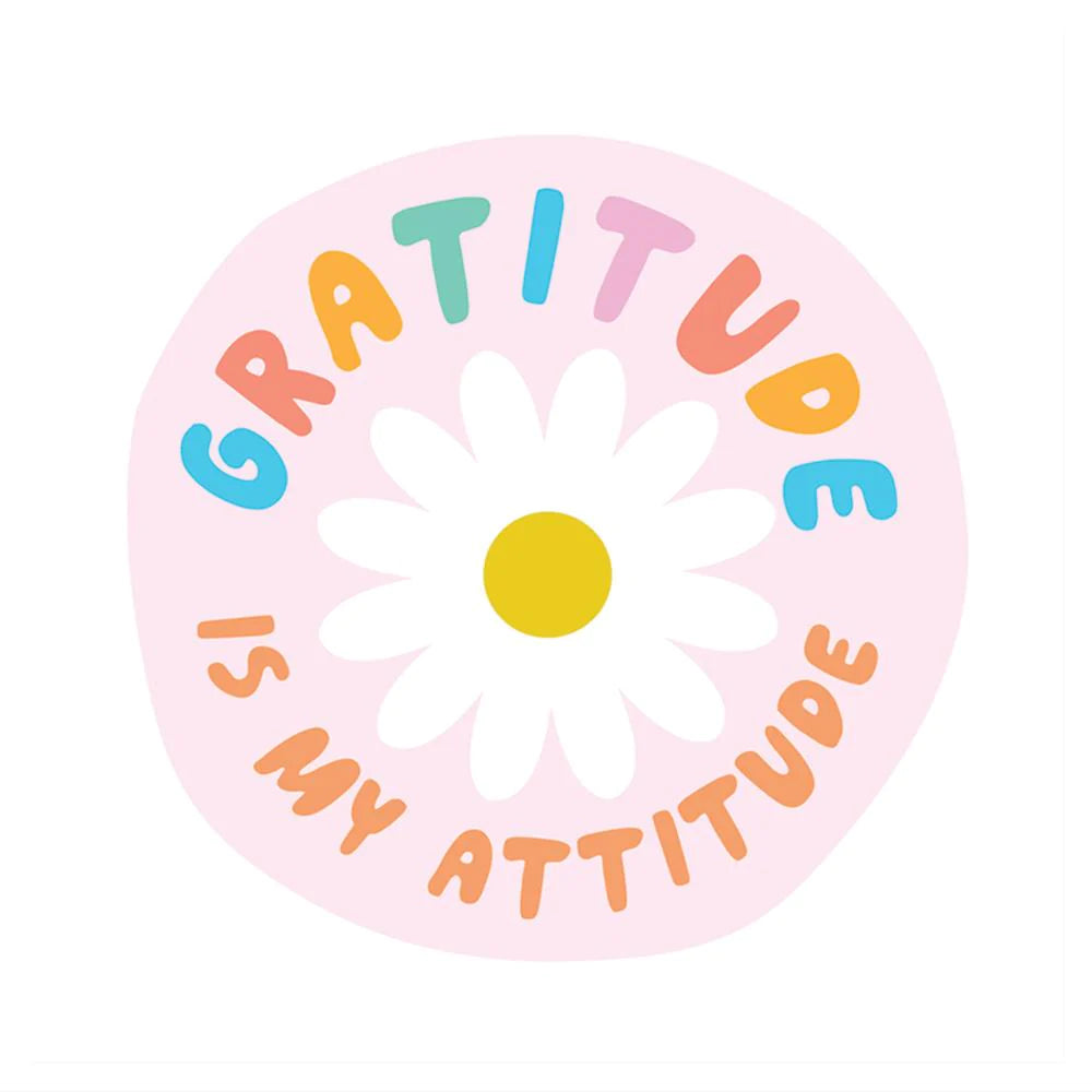 Pipstickers Gratitude Is My Attitude Vinyl