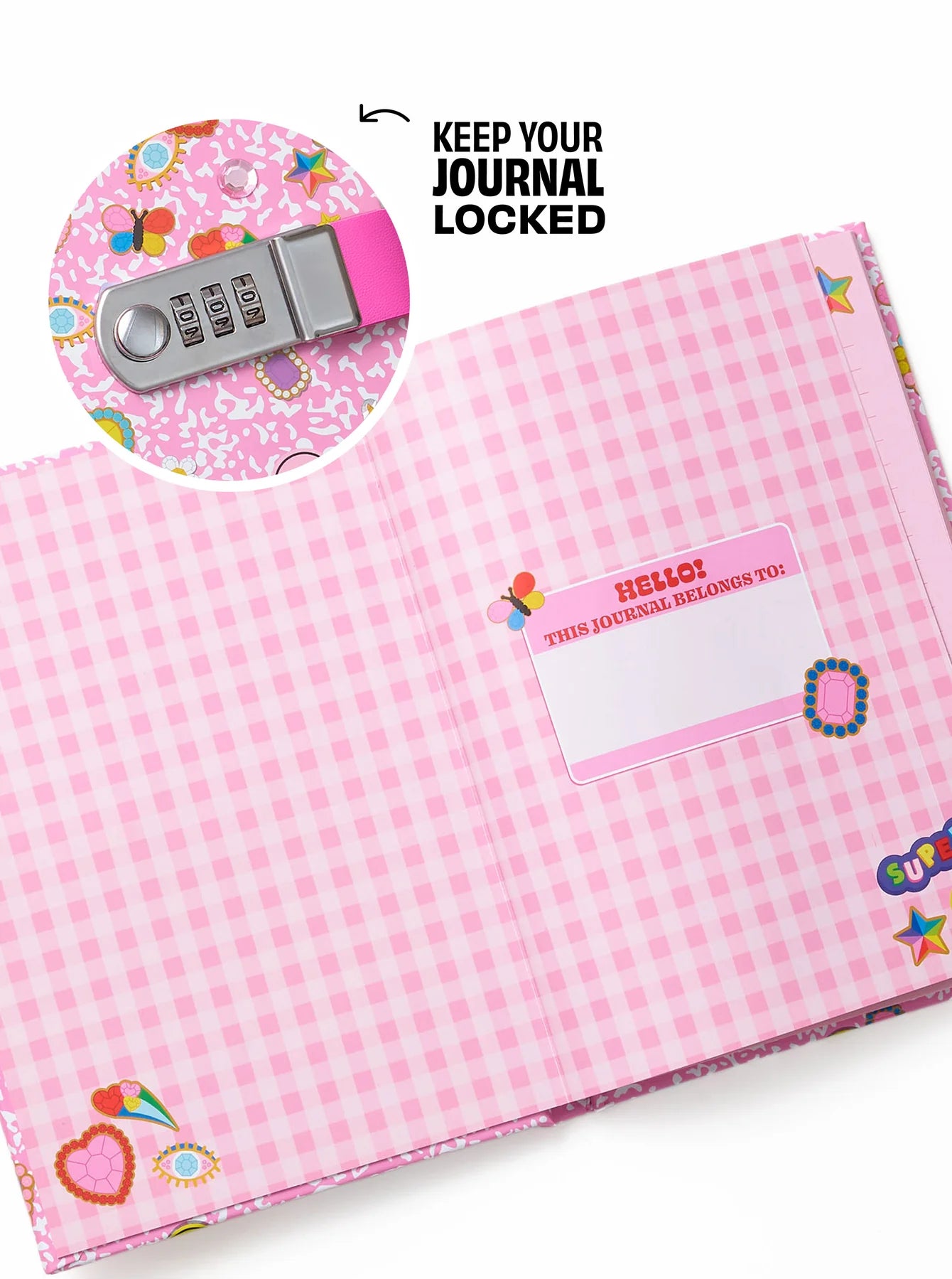 Super Smalls Sparkle Reflections Gemify Journal Kit