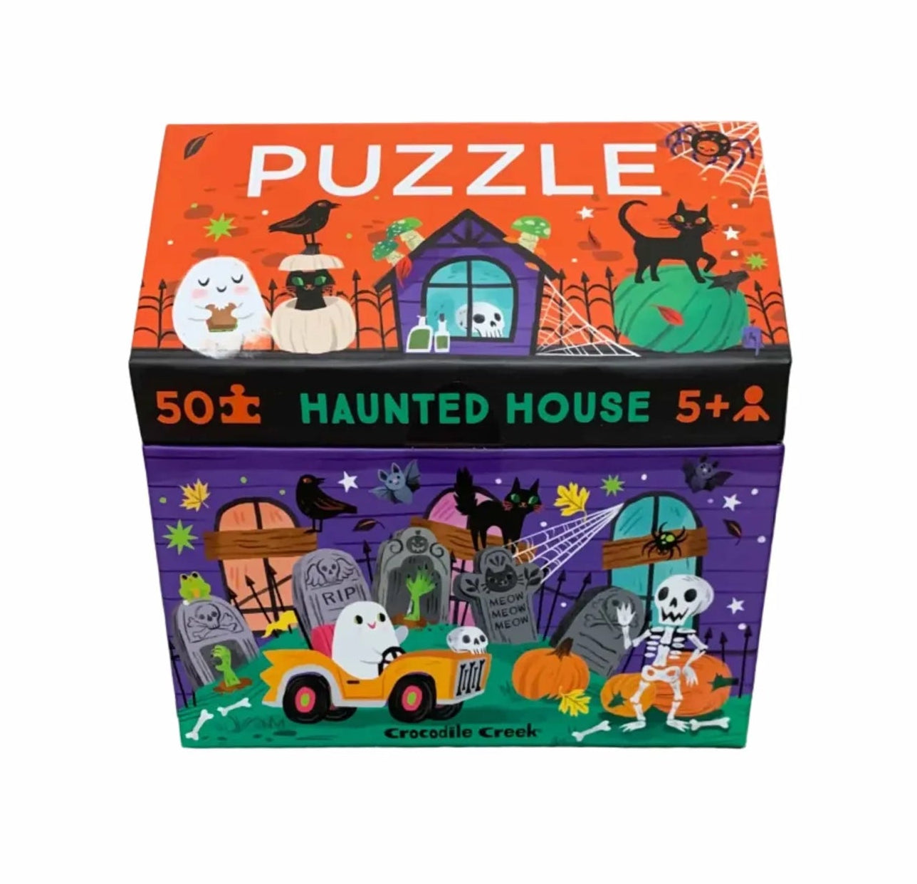 Crocodile Creek 50 Piece Puzzle- Haunted House