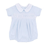 Magnolia Baby Little Brother Smocked Short Sleeve Bubble
