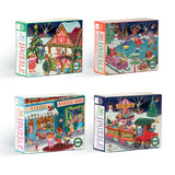 eeboo Christmas Village Mini Assortment Puzzles
