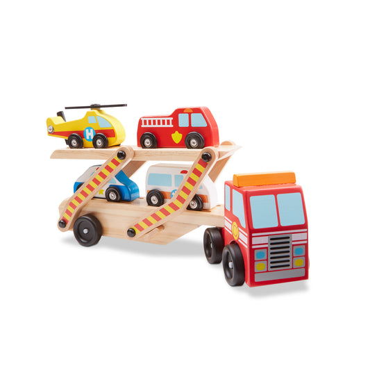Melissa and Doug Emergency Vehicle Carrier