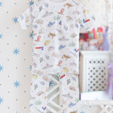 Texas Print Pajama Set