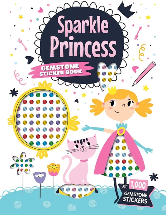 Activity Book- Sparkle Princess Gemstone Sticker
