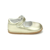 L'Amour Cara Scalloped Mary Jane- Baby
