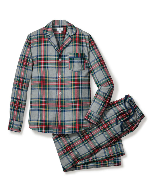 Petite Plume Men's Westminster Tartan Pajama Set