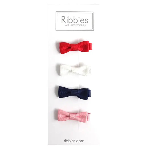 Ribbies Set of 4 Baby Bows - Classic