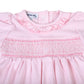 Magnolia Baby Pink Smocked Girl Footie