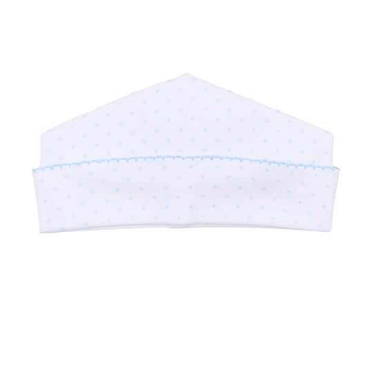 Magnolia Baby Mini Dots Blue Hat