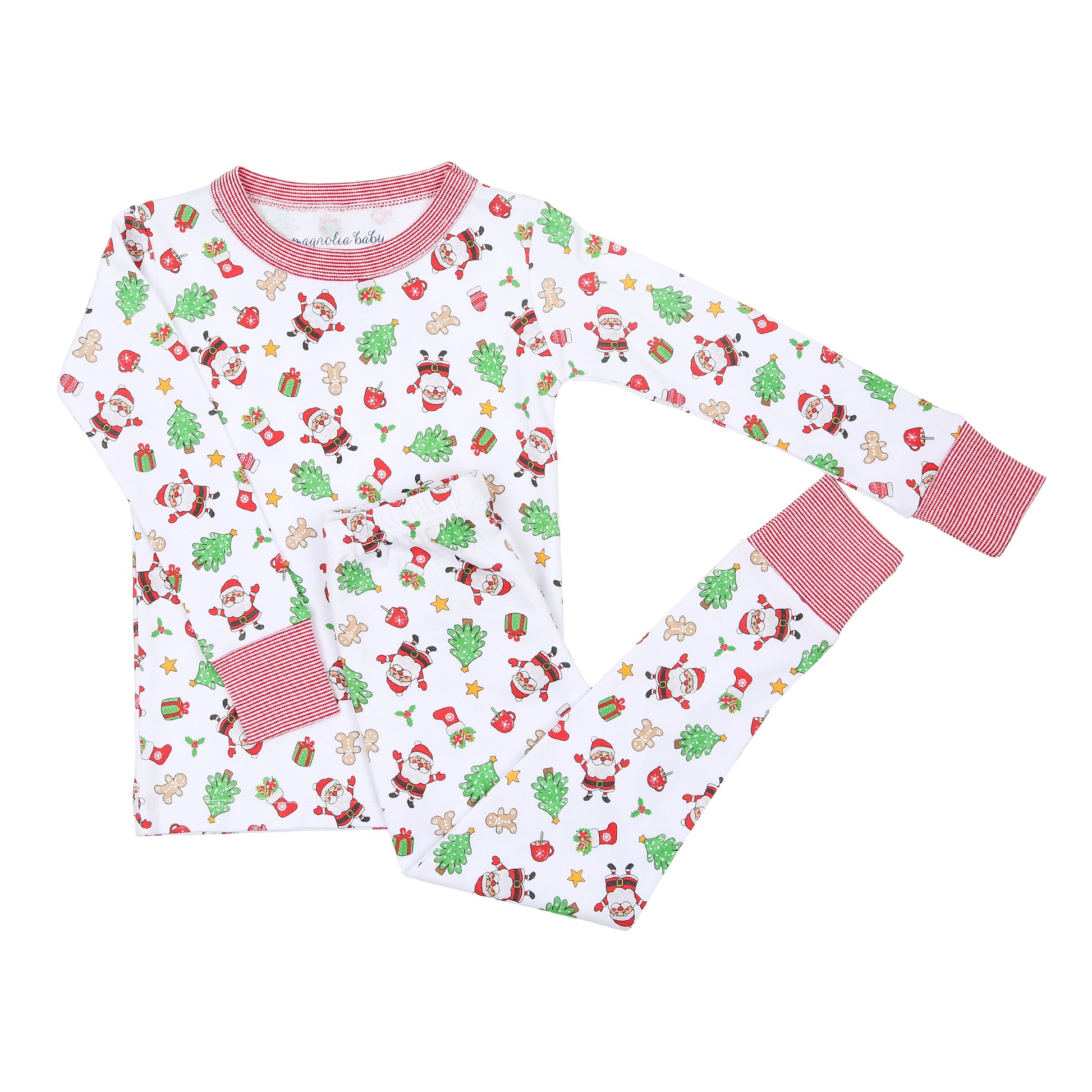 Magnolia Baby Jolly Holiday Long Pajamas