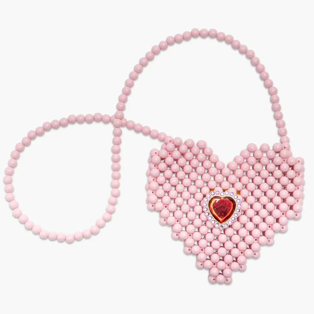 Super Smalls Heartfelt Sparkle Pearl Handbag