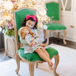Lila and Hayes Carlin Girls' Dress - Tree Topper Bows