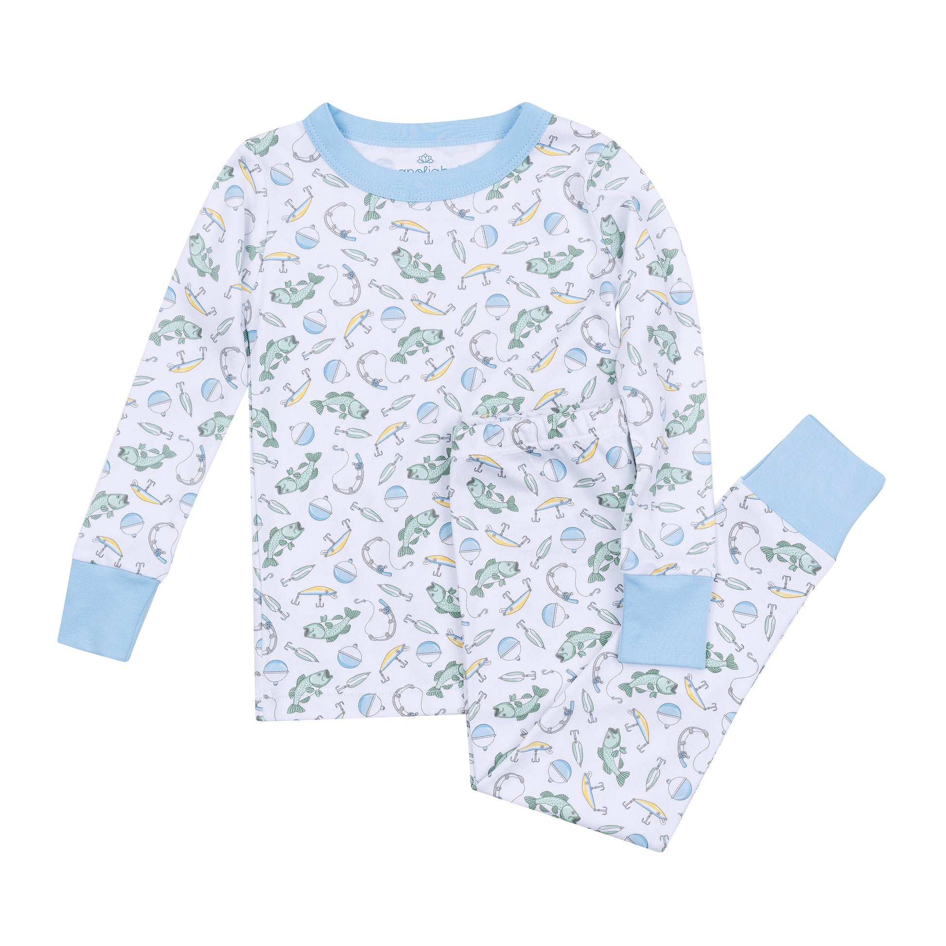 Magnolia Baby Hook, Line, and Sinker Long Pajamas