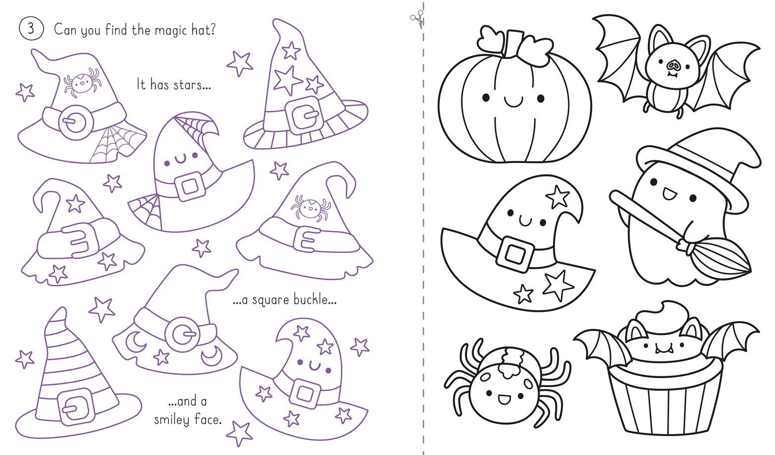 Usborne Books Cute Halloween Window Art