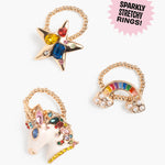 Super Smalls Gloss It Rainbow Lip Gloss Ring Set