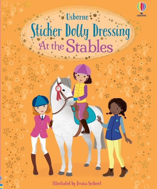 Usborne Books Sticker Dolly Dressing at the Stables