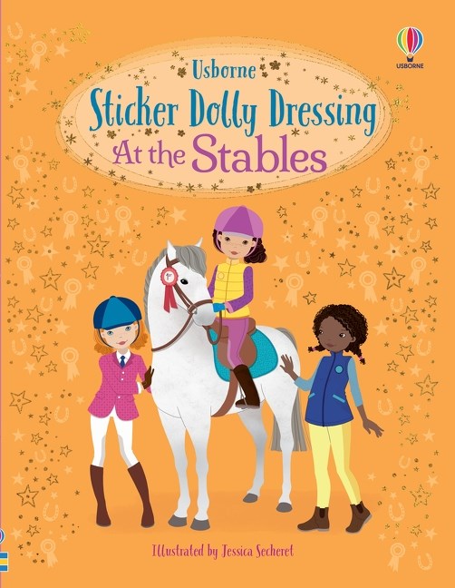 Usborne Books Sticker Dolly Dressing at the Stables