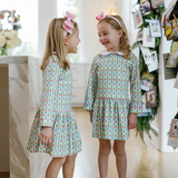 Lila and Hayes Lillian Girls' Dress - Tree Topper Bows
