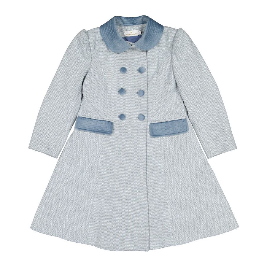 Sal and Pimenta Blue Princess Coat