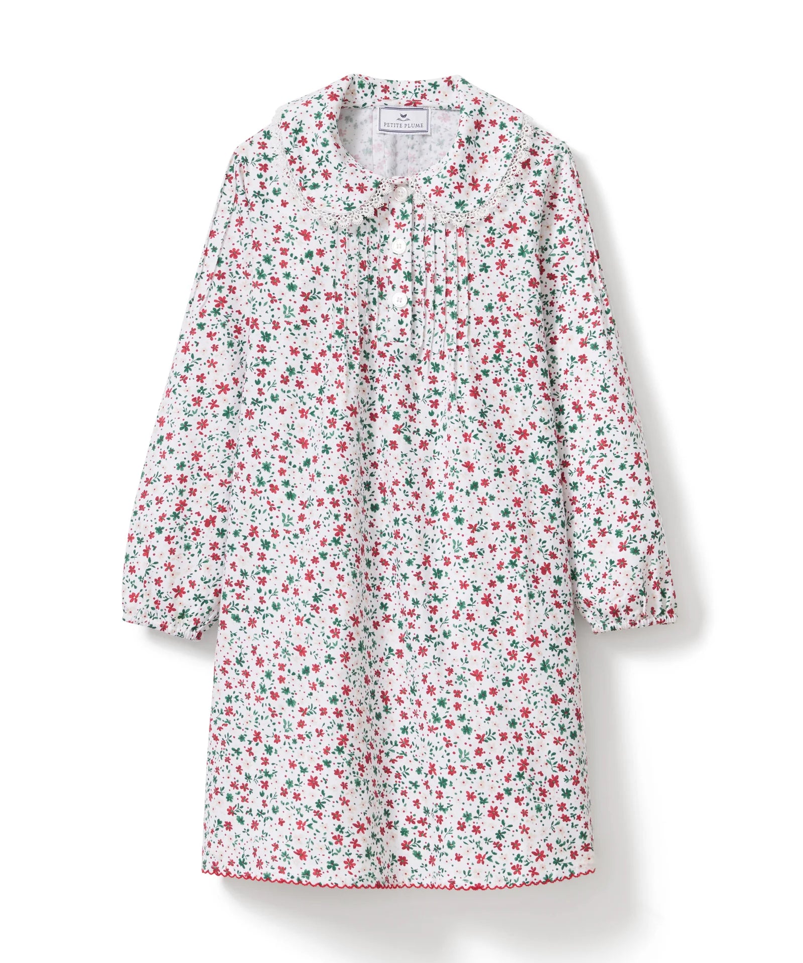 Petite Plume Winter Garden Twill Lola Nightgown