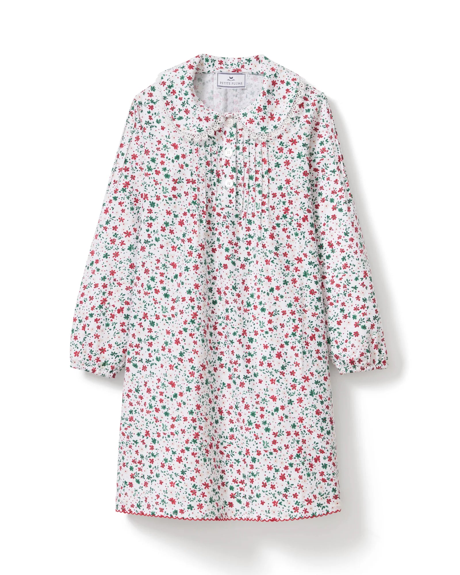 Petite Plume Winter Garden Twill Lola Nightgown