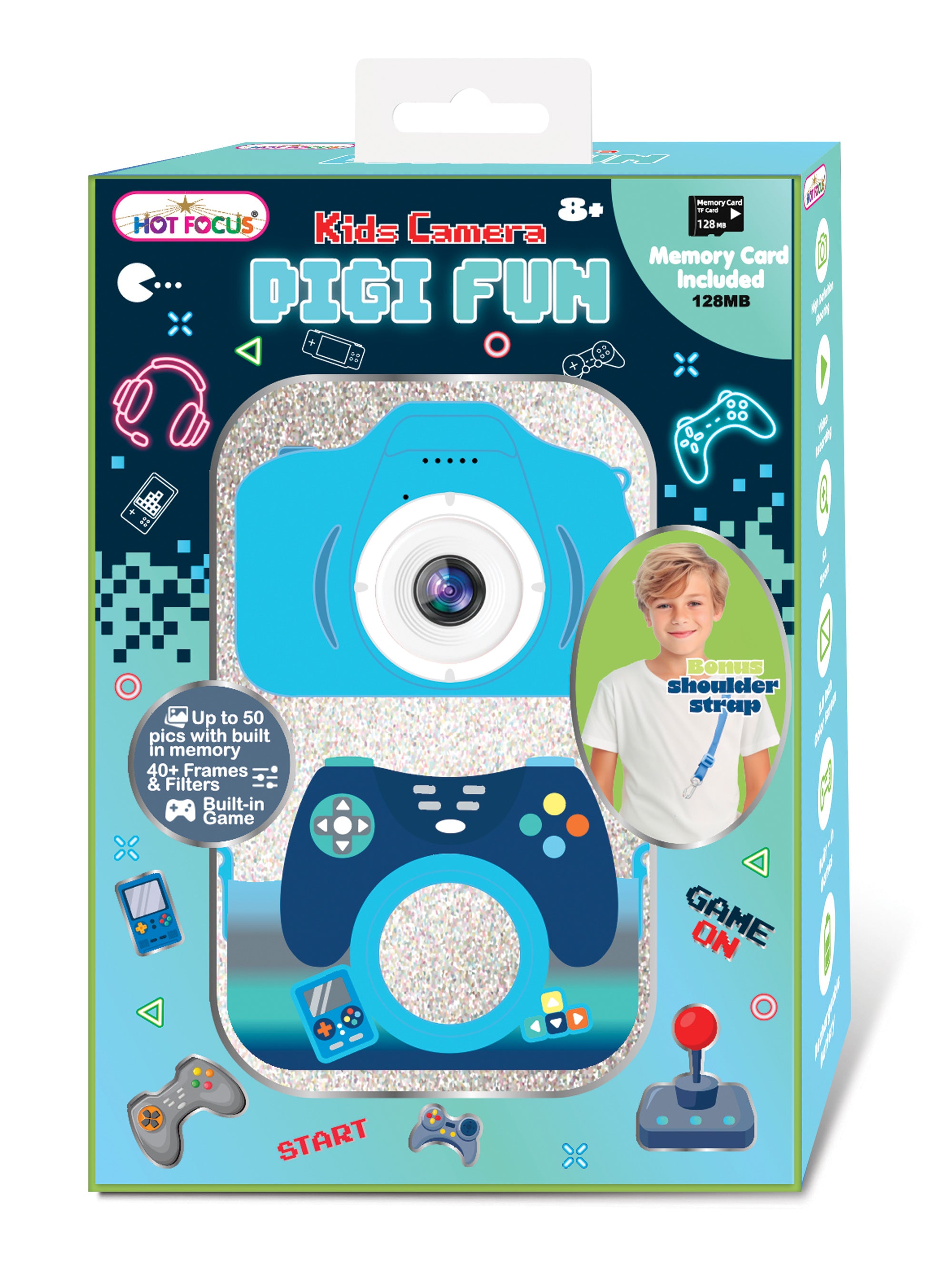 Digi Fun Kid's Camera- Gaming