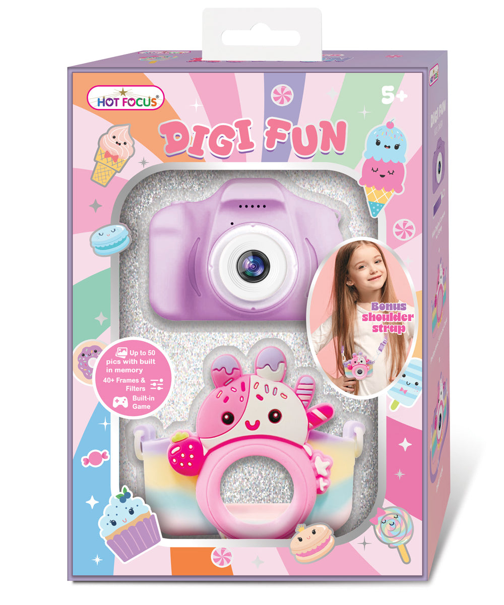 Hot Focus Digi Fun Kid's Camera- Sweet