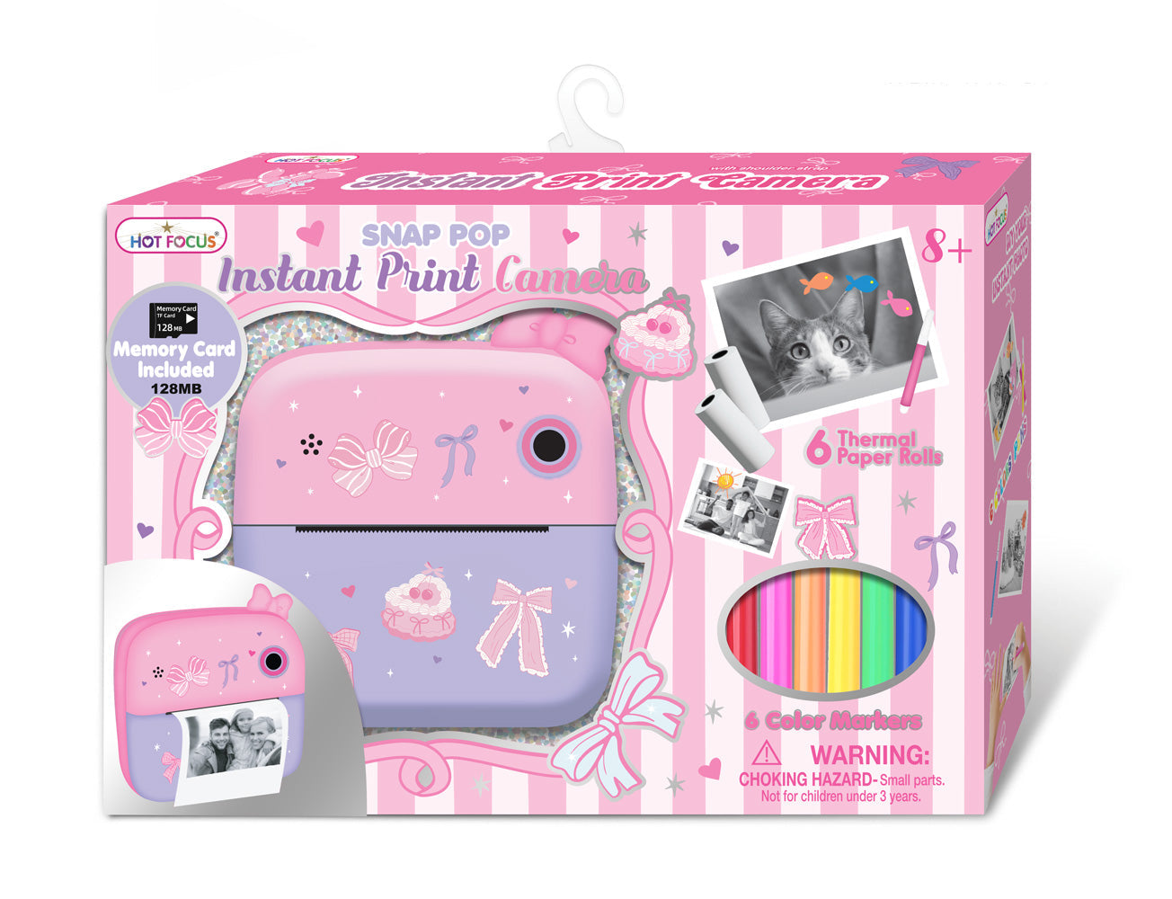 Snap Pop Instant Print Camera- Bowtiful