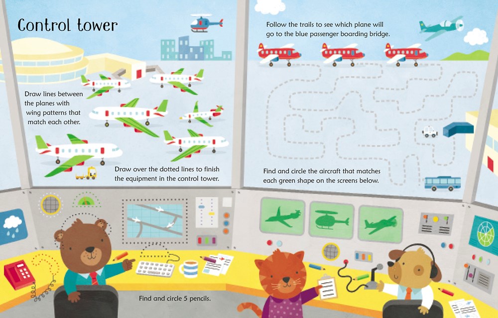 Wipe - Clean Airport Activities