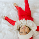 Red Holiday Elf Pajama Costume