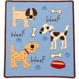 Woof Woof Baby Blanket