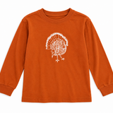 Burnt Orange Turkey Long Sleeve T-Shirt