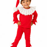 Band of the Wild Red Holiday Elf Pajama Costume