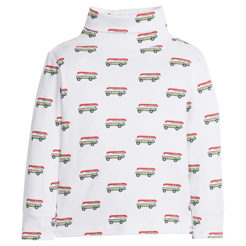 Little English Printed Turtleneck - Wagoneer